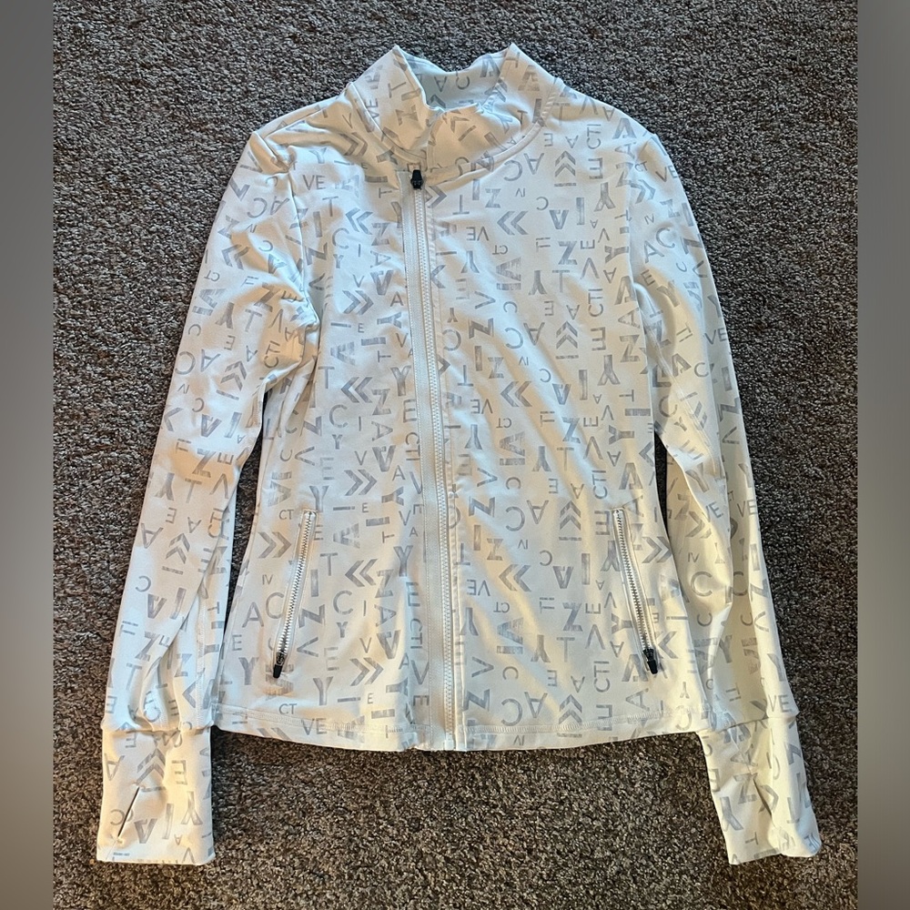 ZYIA Asymmetrical Zip Up - size M